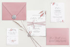 Natalie Deckle Edge Wedding Invitations