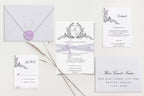 Johanna Deckle Edge Wedding Invitations