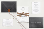 Milla Deckle Edge Wedding Invitations