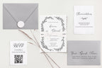 Serena Deckle Edge Wedding Invitations