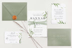 Hannah Deckle Edge Wedding Invitations