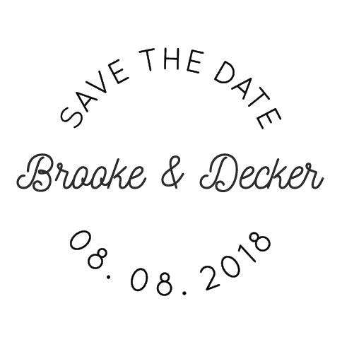 Embosser - Brooke Save the Date