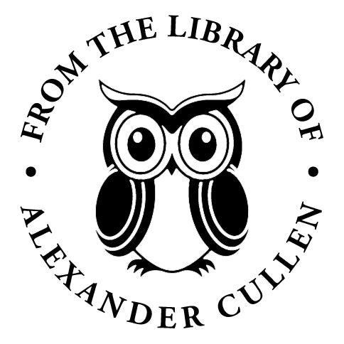 Book Stamp - Owl Circle