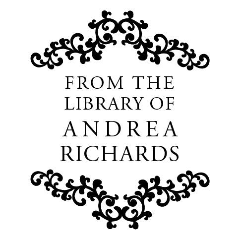 Book Stamp From the Library of Andrea
