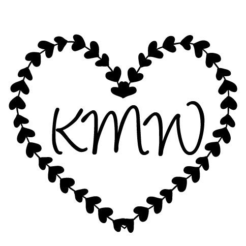 hearts monogram embosser
