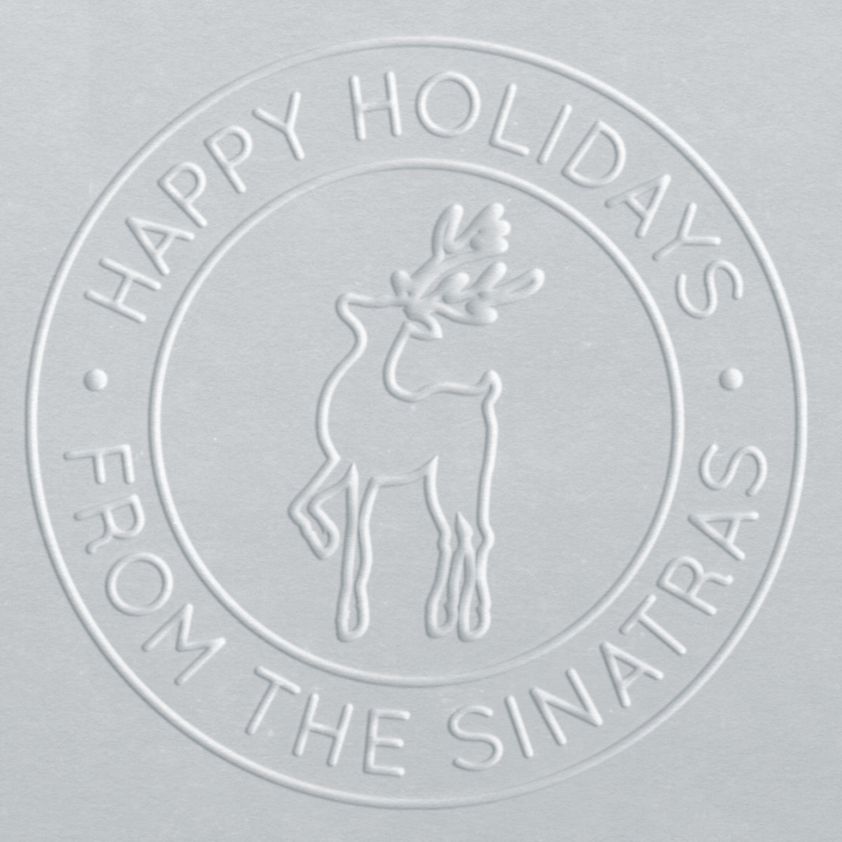 Embosser - Reindeer Circle