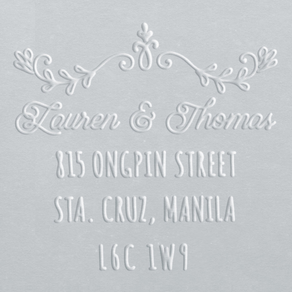 Address Embosser - Lauren