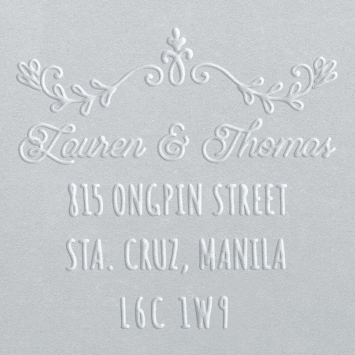 Address Embosser - Lauren