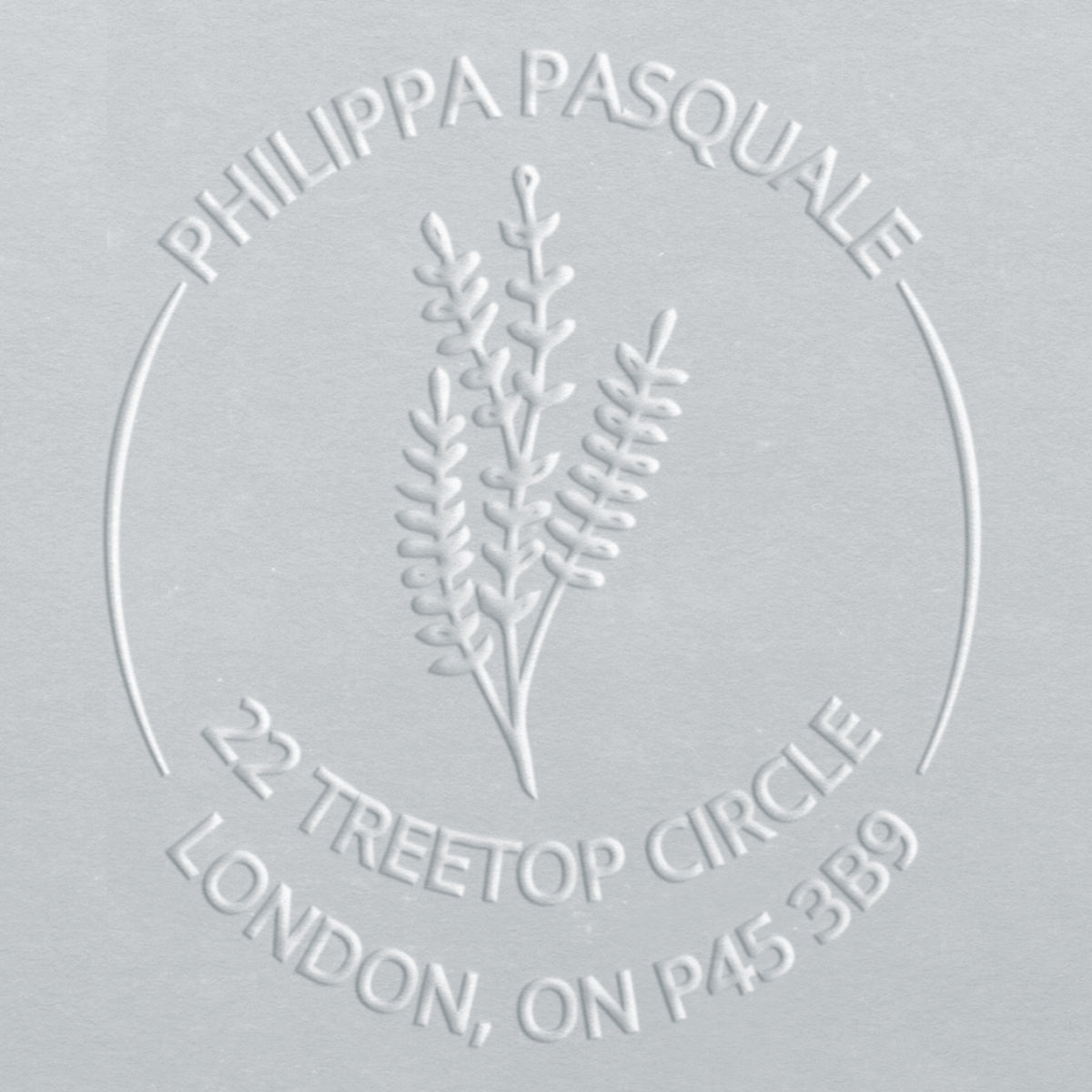 Address Embosser - Lavender Sticks