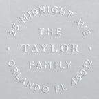 Address Embosser - Taylor Family