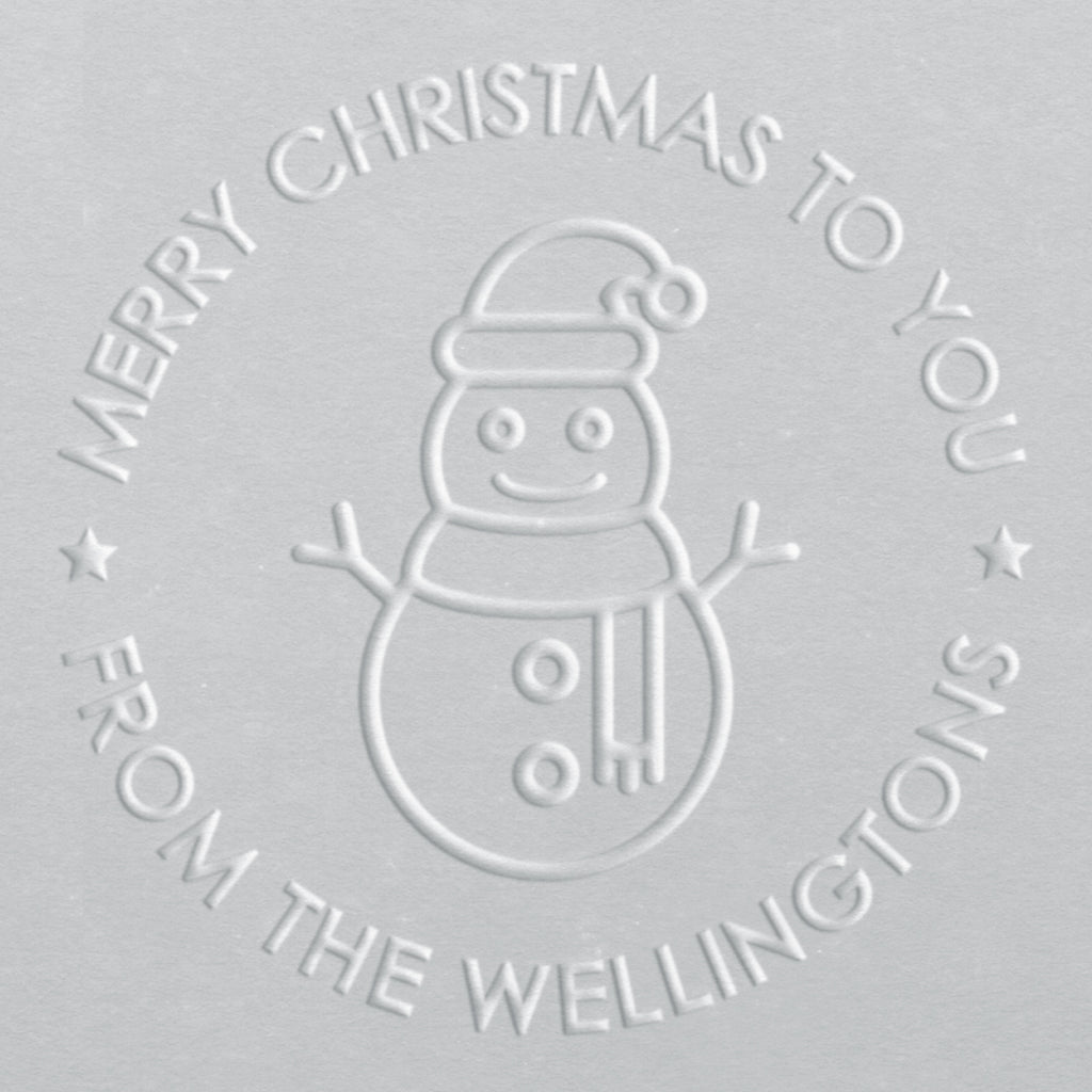 Embosser - Snowman