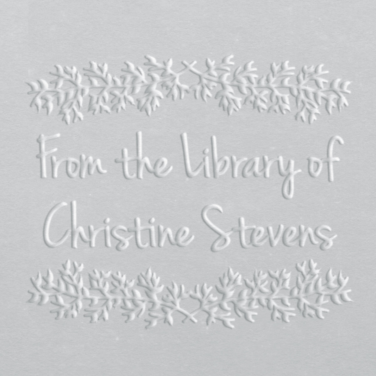 Book Embosser - Leaves