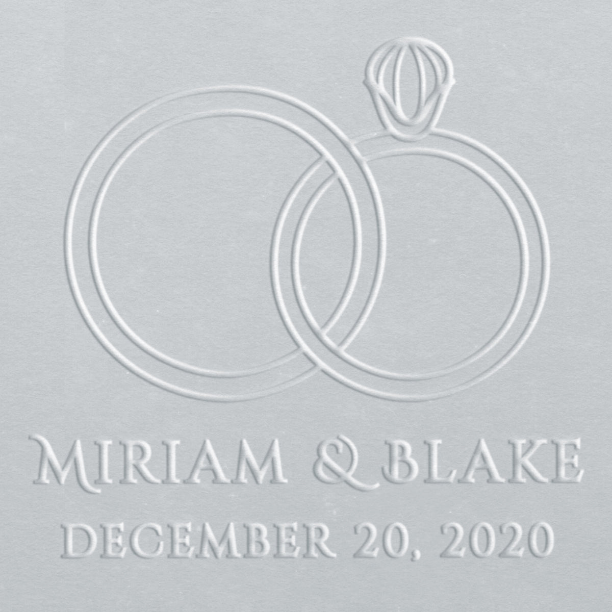 Embosser - Wedding Rings