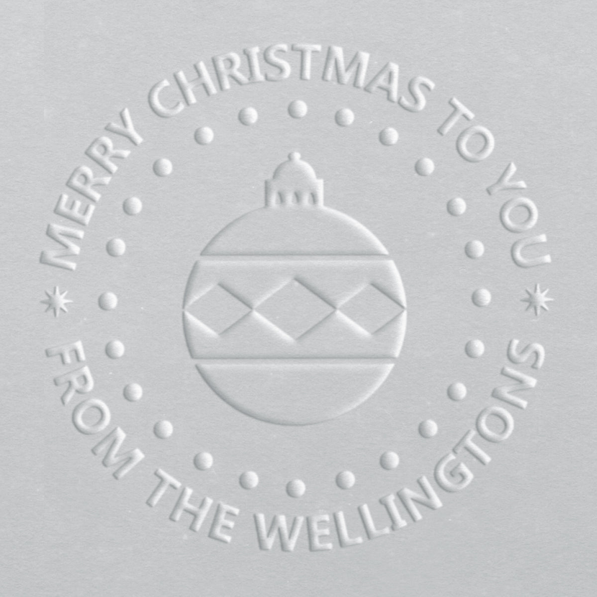 Embosser - Christmas Ornament