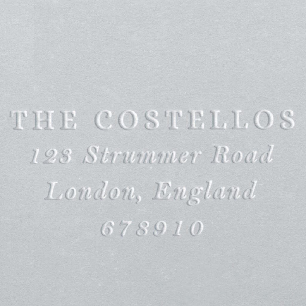 Address Embosser - Costello