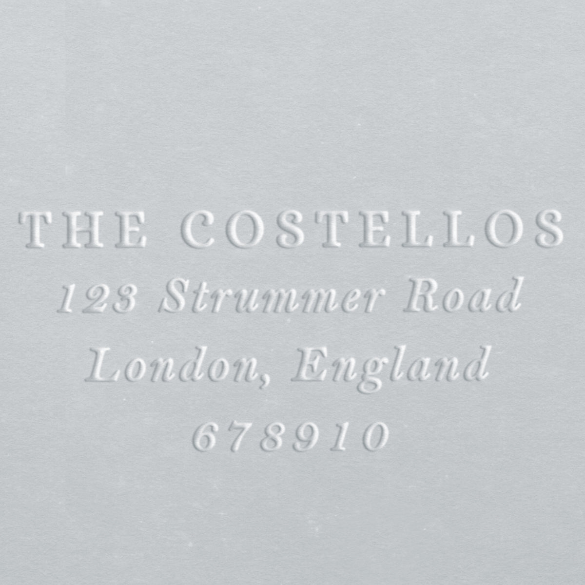 Address Embosser - Costello