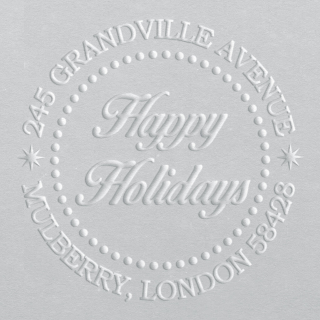Embosser - Happy Holidays