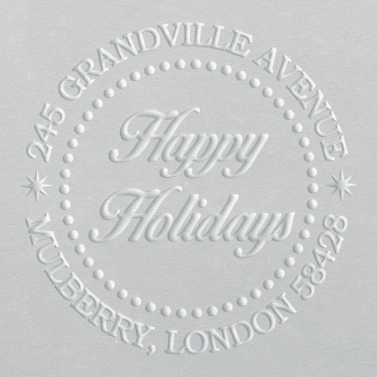 Embosser - Happy Holidays