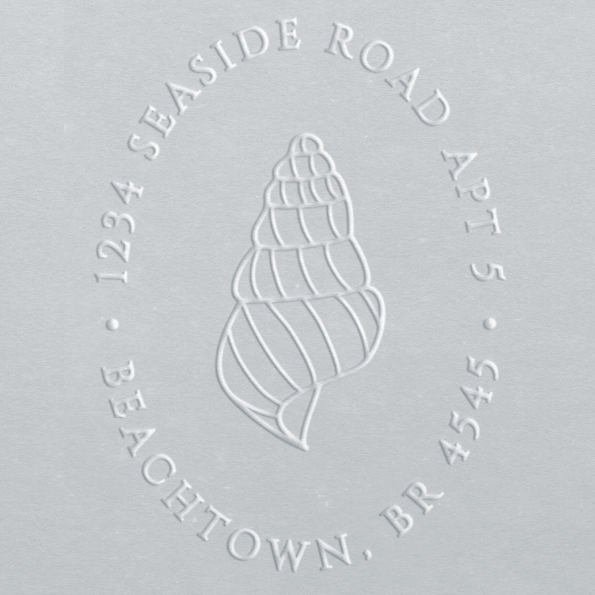 Address Embosser - Seashell
