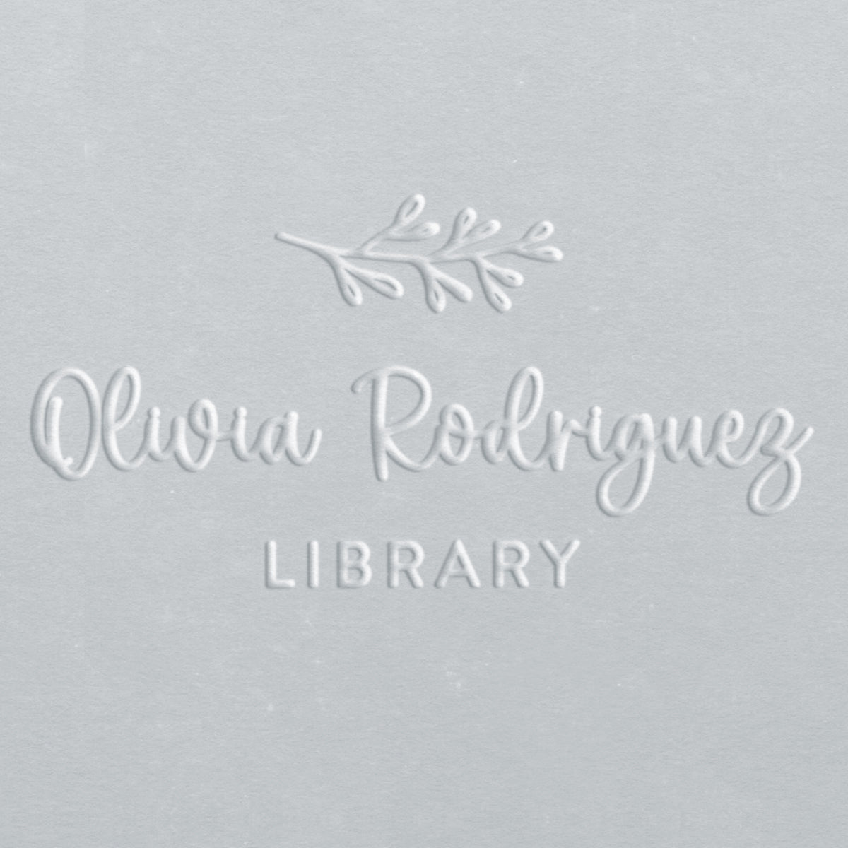 Book Embosser - Olivia