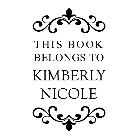 Book Stamp - Nicole