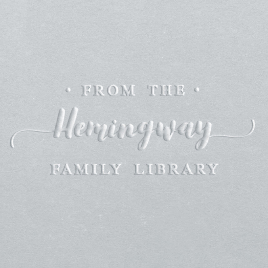 Book Embosser - Hemmingway