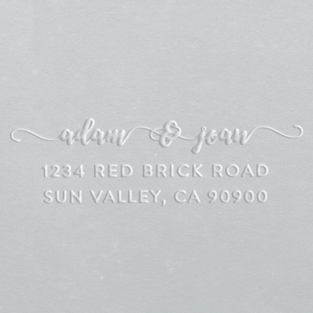 Address Embosser - Adam & Joan