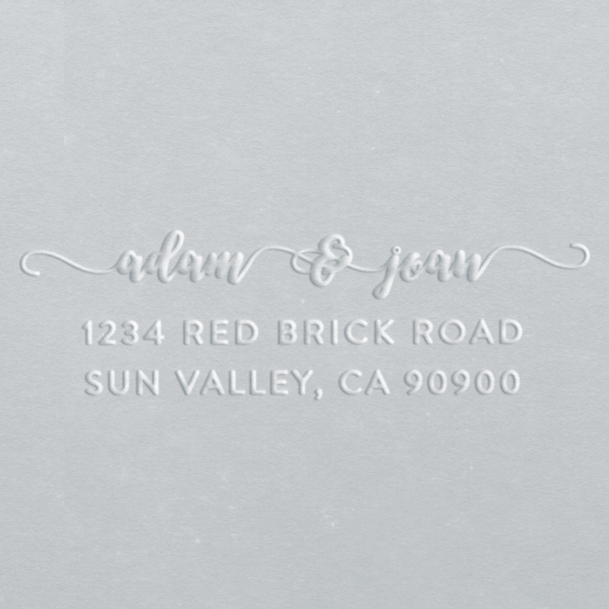 Address Embosser - Adam & Joan