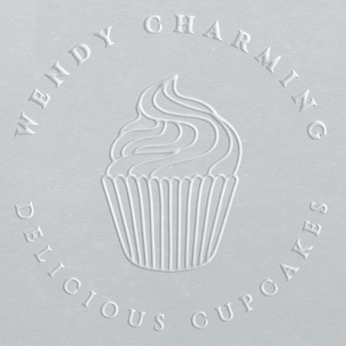 Embosser - Delicious Cupcake