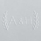 Embosser - Initials with Leaves