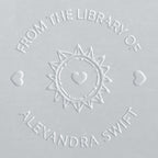 Book Embosser - Sun Heart