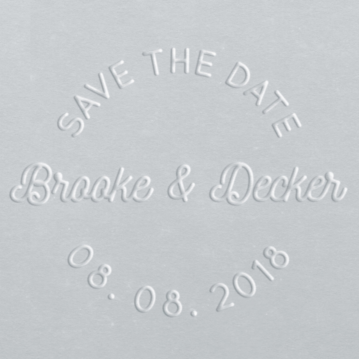 Embosser - Brooke Save the Date