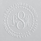 Address Embosser - Classic Monogram
