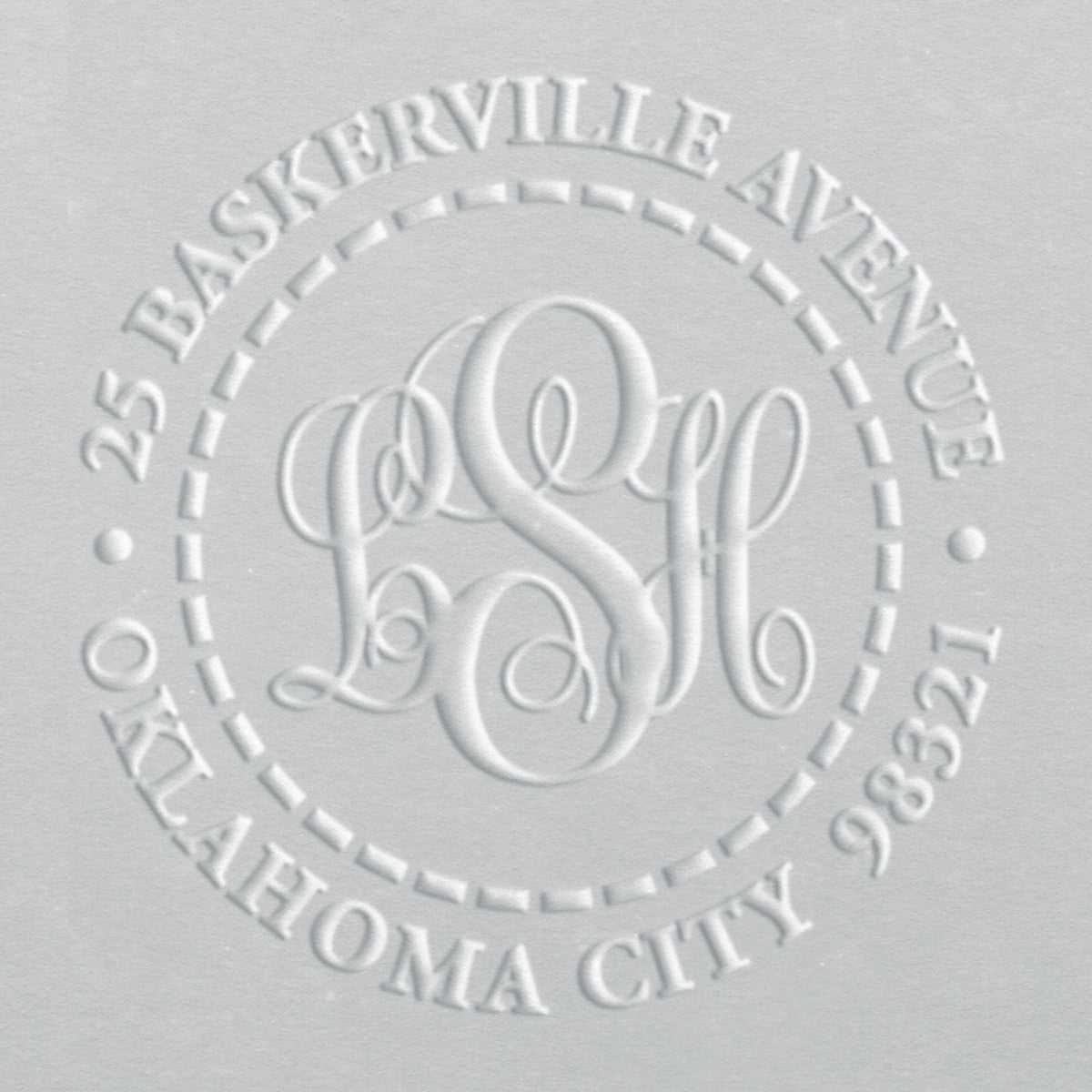 Address Embosser - Classic Monogram