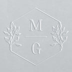 Embosser - Hexagon Botanical Initials