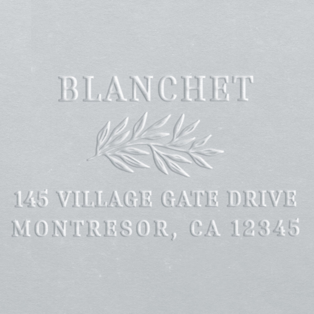 Address Embosser - Blanchet