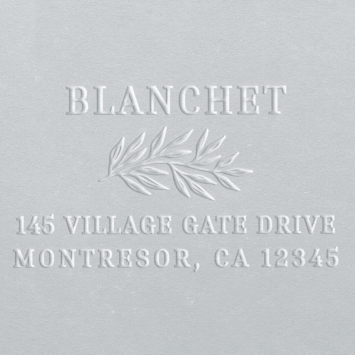 Address Embosser - Blanchet