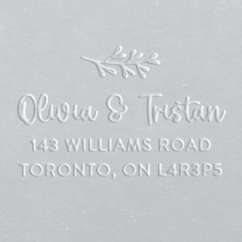 Address Embosser - Olivia
