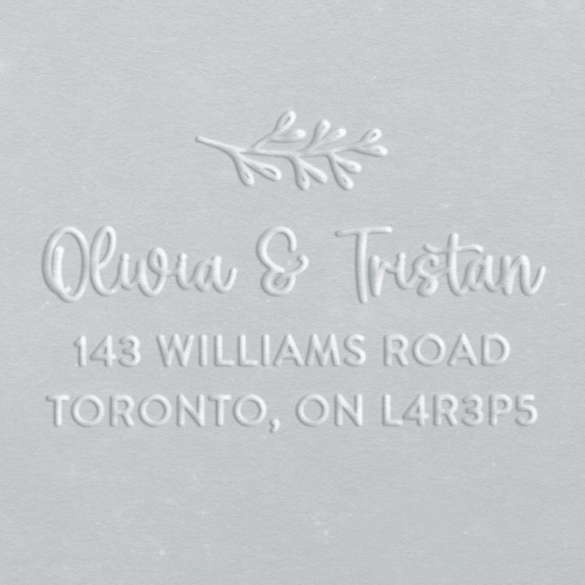 Address Embosser - Olivia
