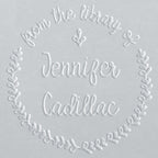 Book Embosser - Jennifer Wreath