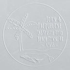 Address Embosser - Palm Tree