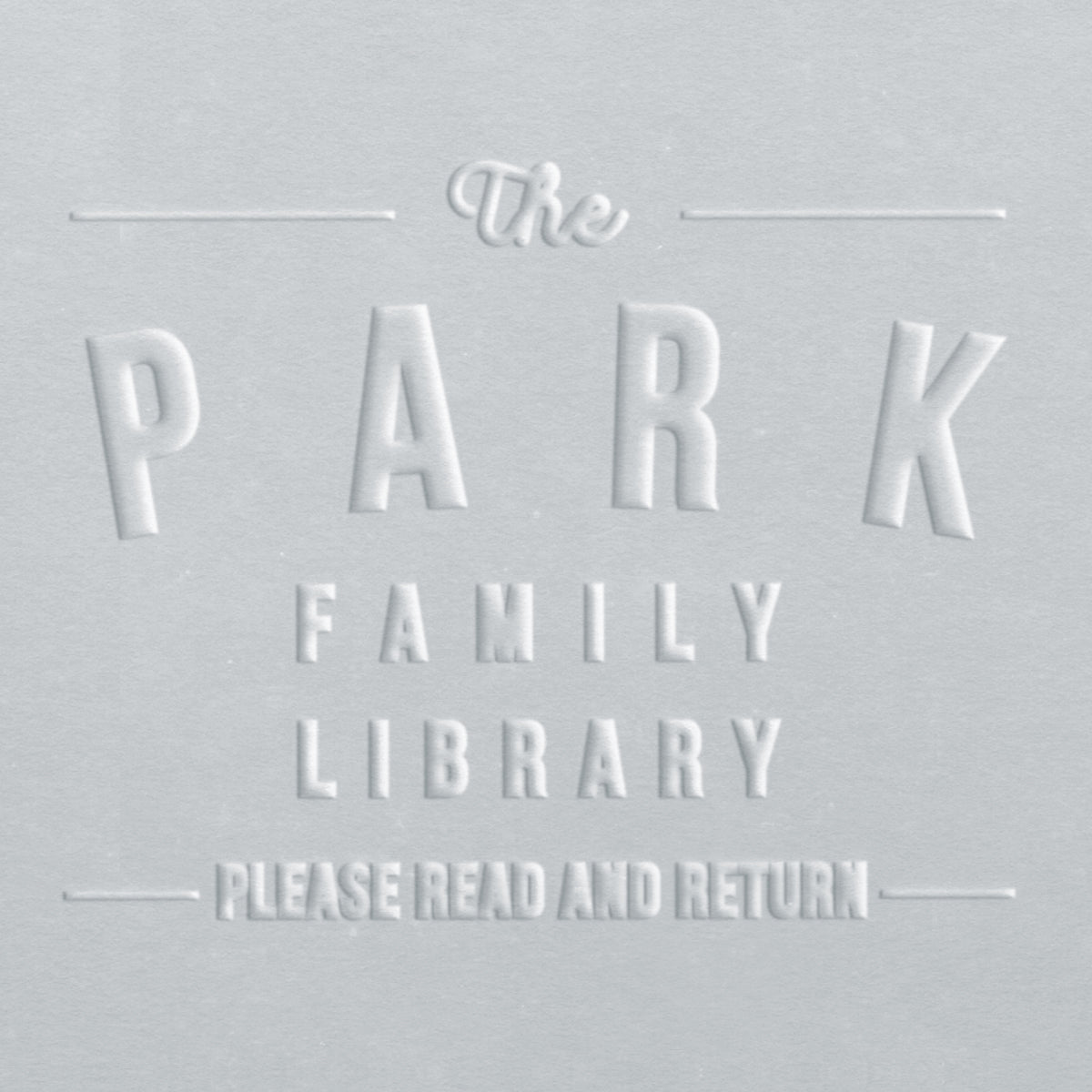 Book Embosser - Park