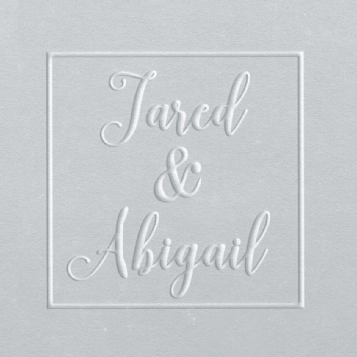 Embosser - Names in Square