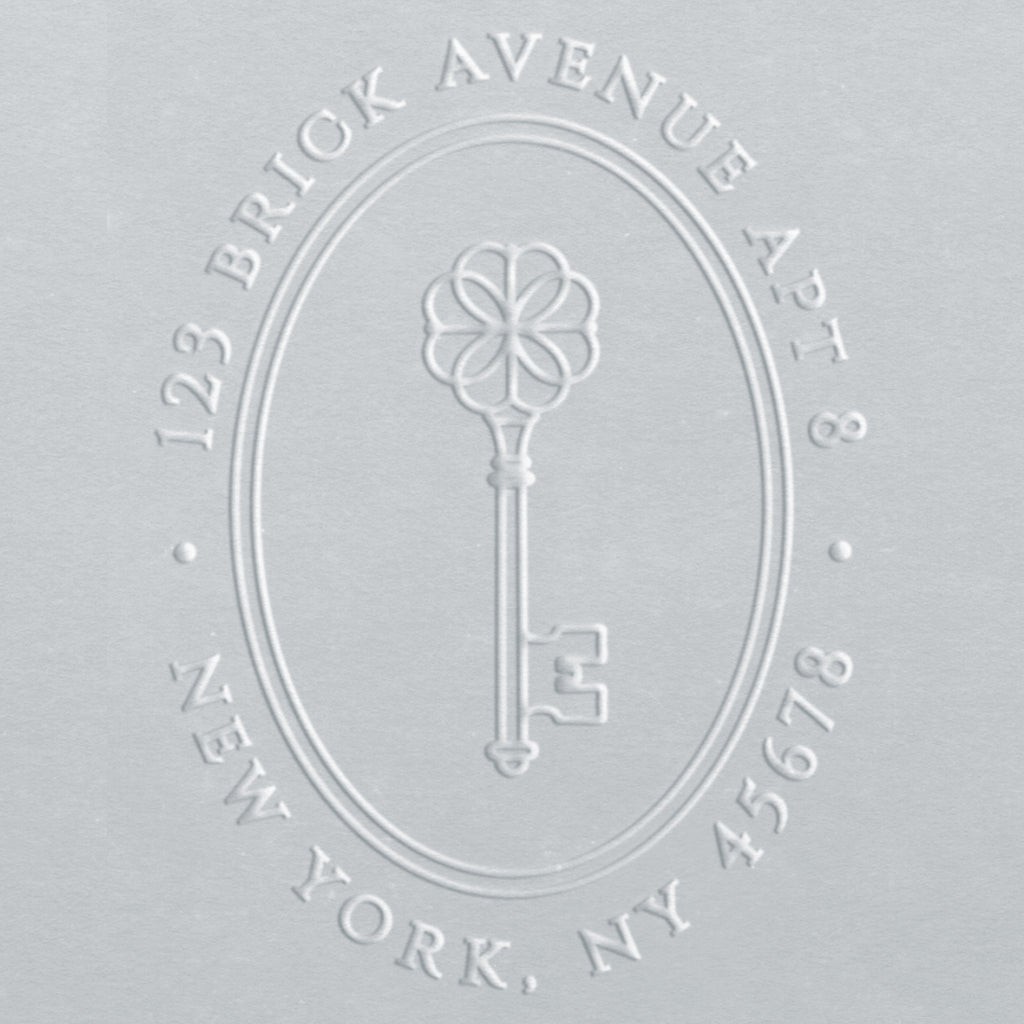 Address Embosser - Key Oblong