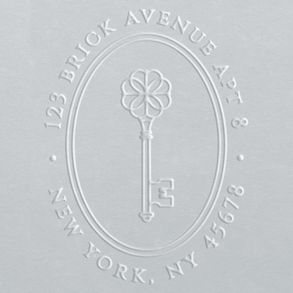 Address Embosser - Key Oblong