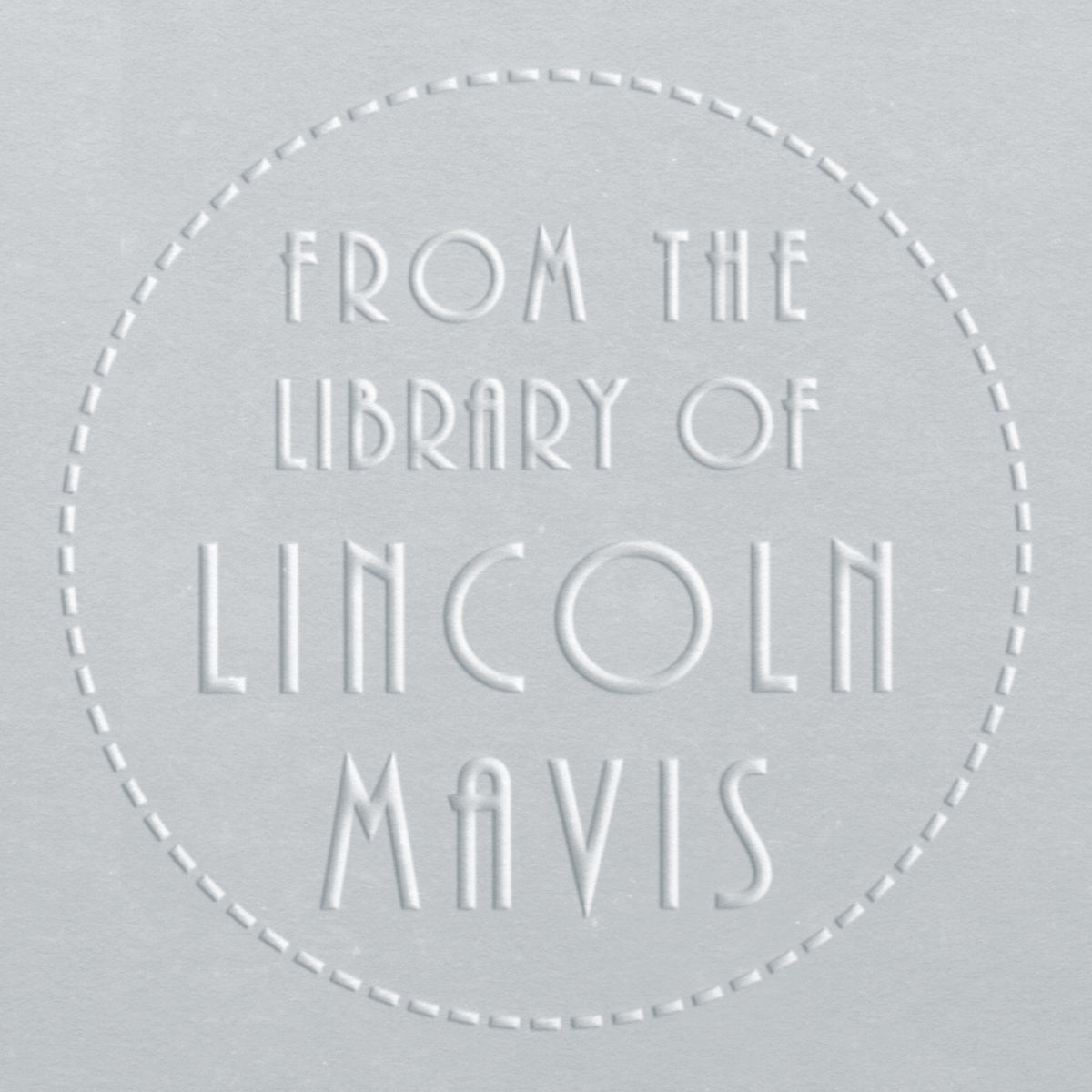 Book Embosser - Lincoln