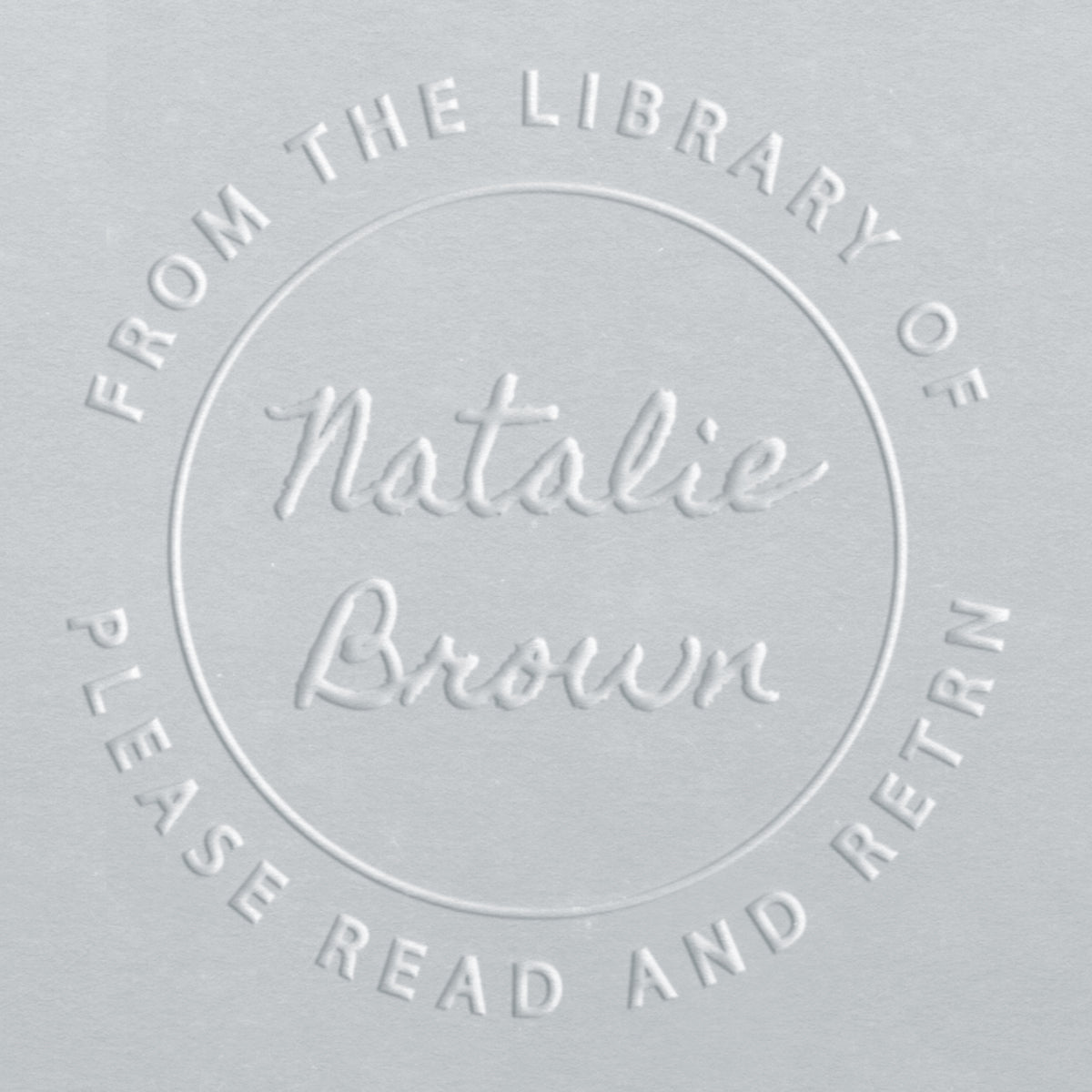 Book Embosser - Natalie