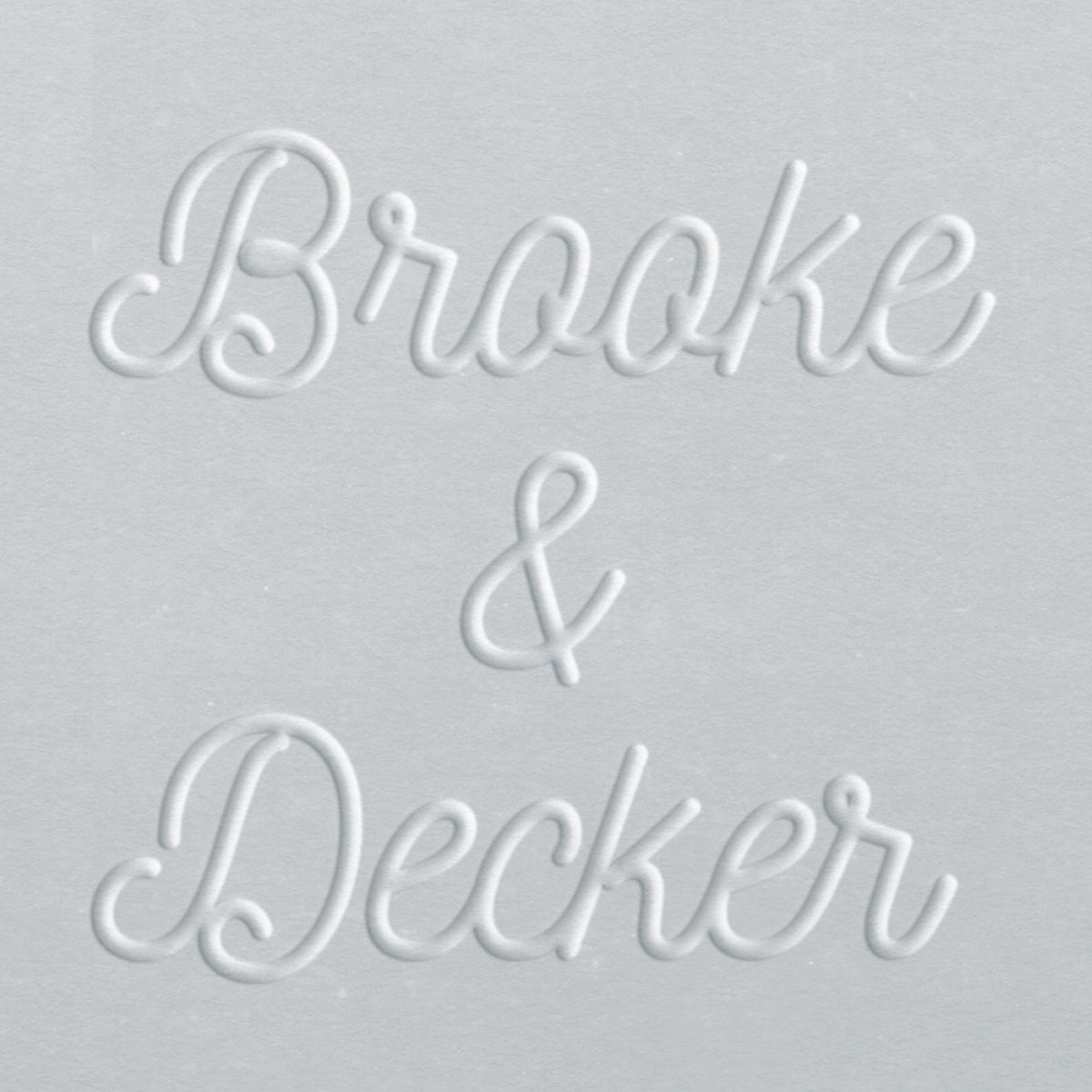 Embosser - Brooke