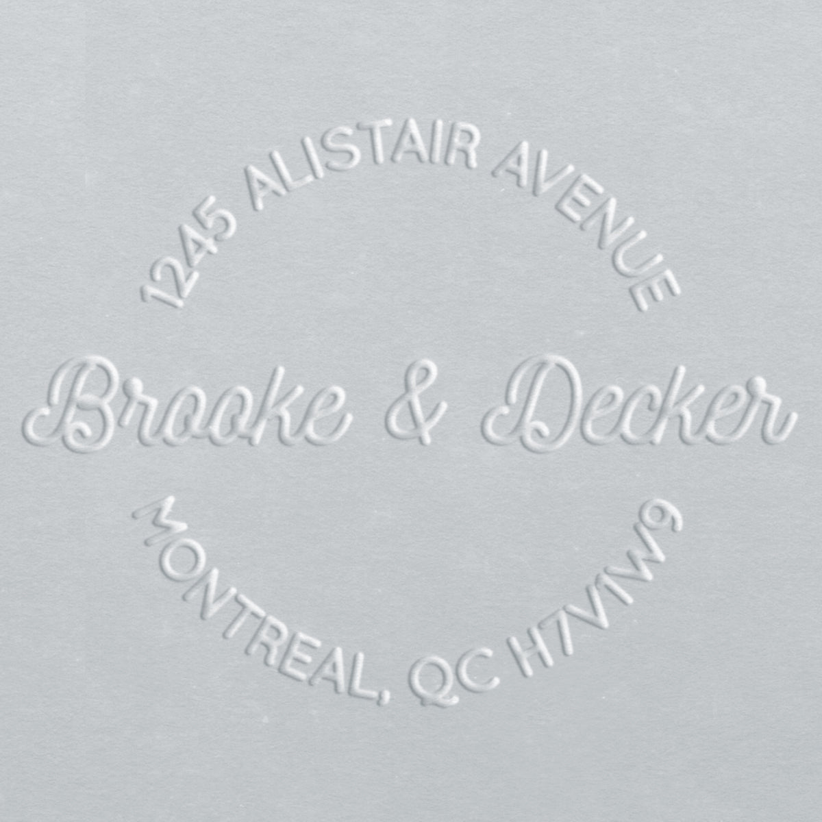 Address Embosser - Brooklyn