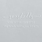 Address Embosser - Seashells